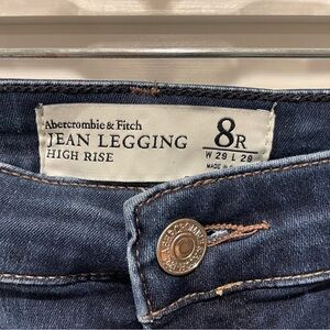 Abercrombie & Fitch High Rise Jean Leggings